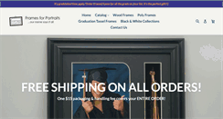 Desktop Screenshot of framesforportraits.com